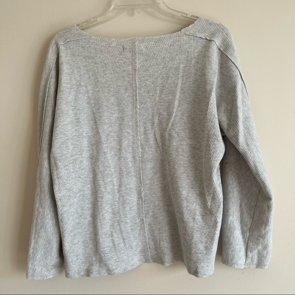 Madewell grey -neck sweater - Picture 3 of 6